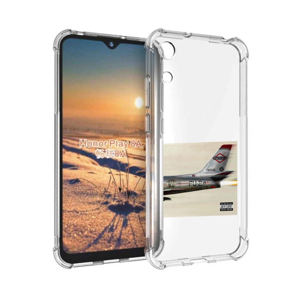 

Чехол Бампер Mypads Kamikaze Eminem Для Honor 8A, Прозрачный, Tocco