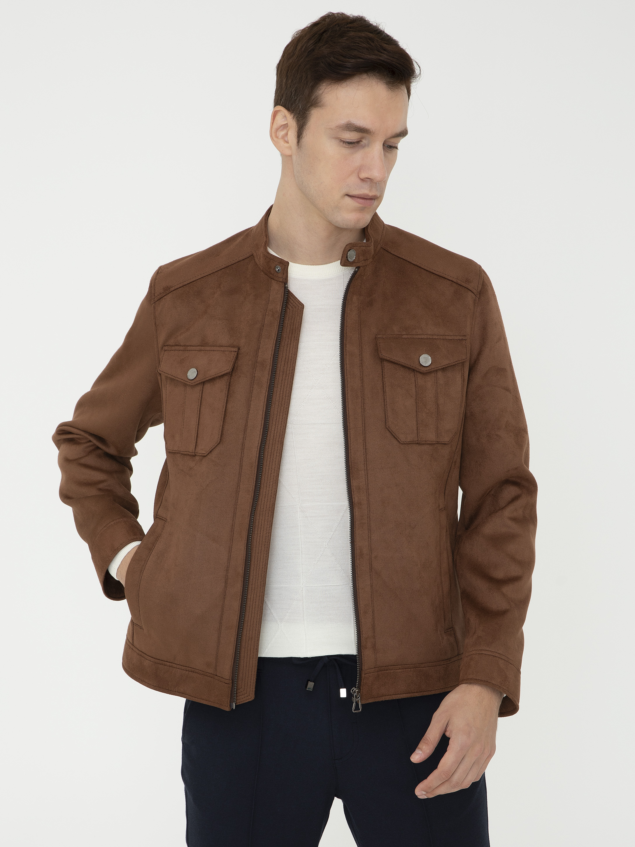 Куртка мужская Cacharel G051SZ0350VITALI коричневая 56