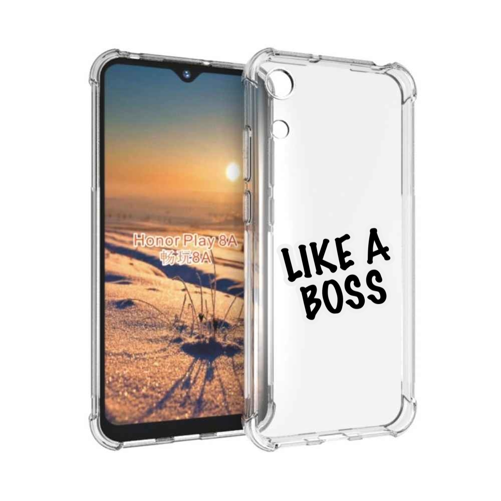 

Чехол бампер MyPads Like-a-boss для Honor 8A, Прозрачный, Tocco