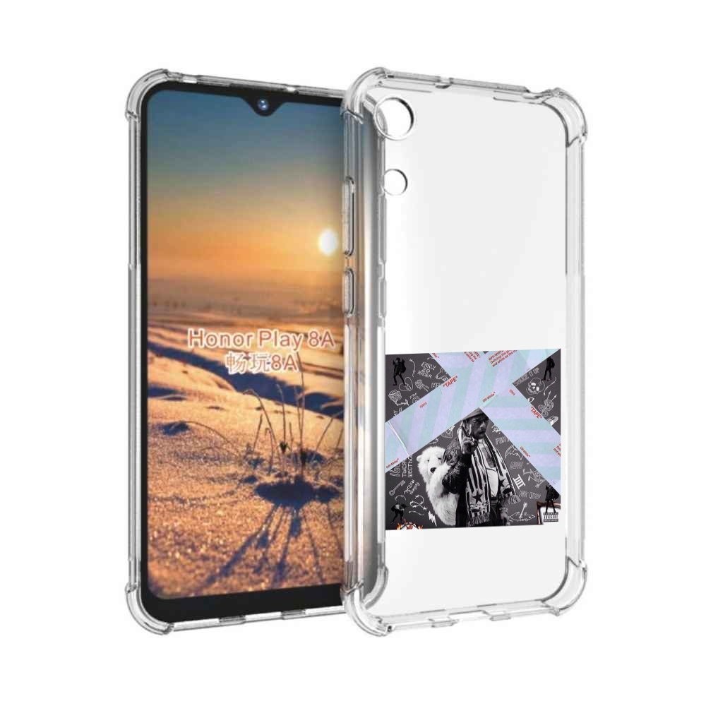 

Чехол бампер MyPads Lil Uzi Vert - Luv Is Rage 2 для Honor 8A, Прозрачный, Tocco