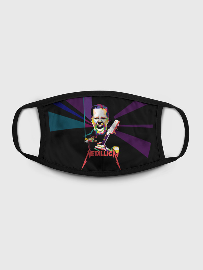 

Многоразовая маска унисекс Burnettie Metallica James Alan Hatfield, Разноцветный, Metallica James Alan Hatfield