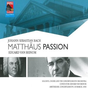 

Bach, J S: St Matthew Passion, BWV244, 3 CD