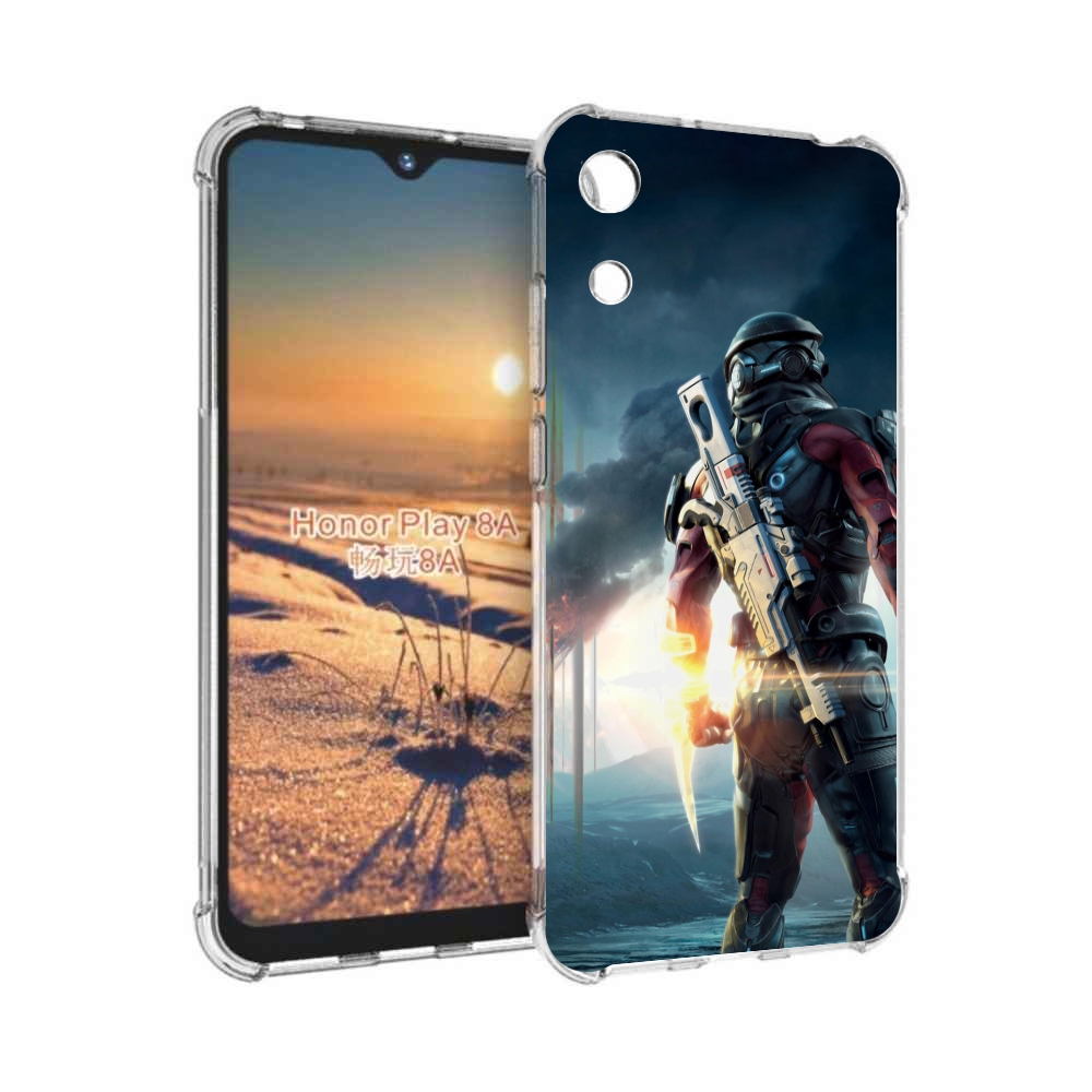 

Чехол бампер MyPads Mass Effect Andromeda Ryder для Honor 8A, Прозрачный, Tocco