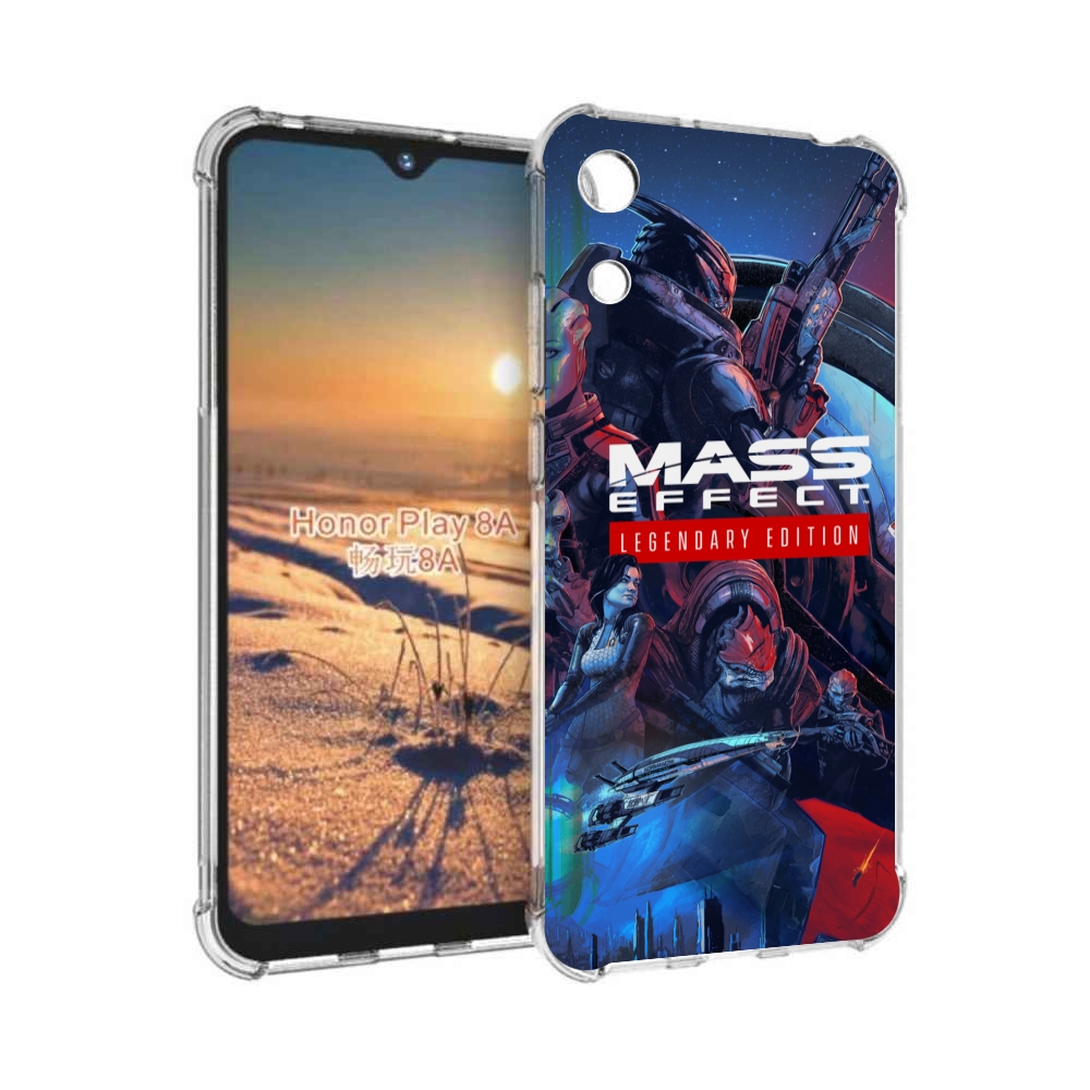 

Чехол бампер MyPads Mass Effect Legendary Edition для Honor 8A, Прозрачный, Tocco