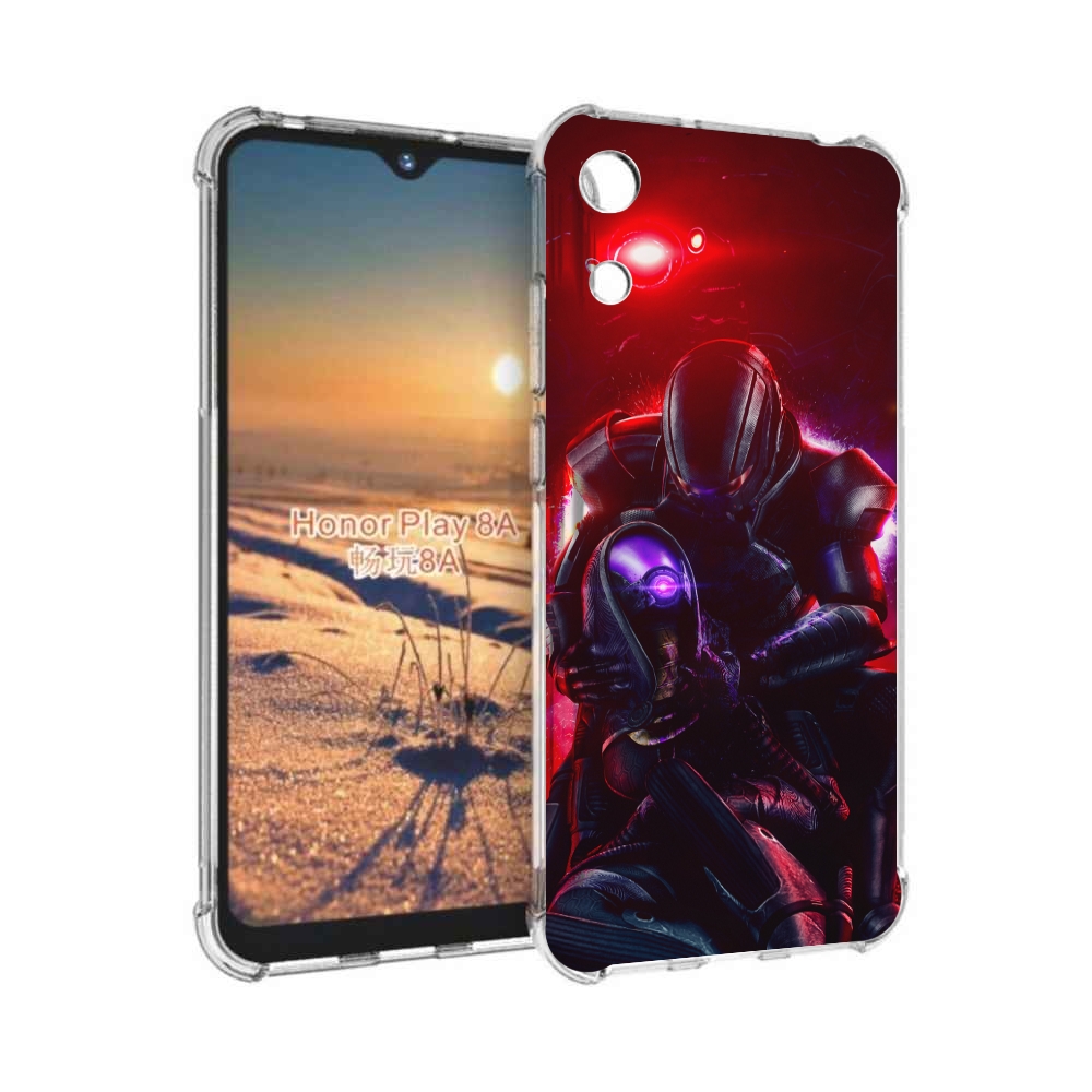 

Чехол бампер MyPads Mass Effect для Honor 8A, Прозрачный, Tocco
