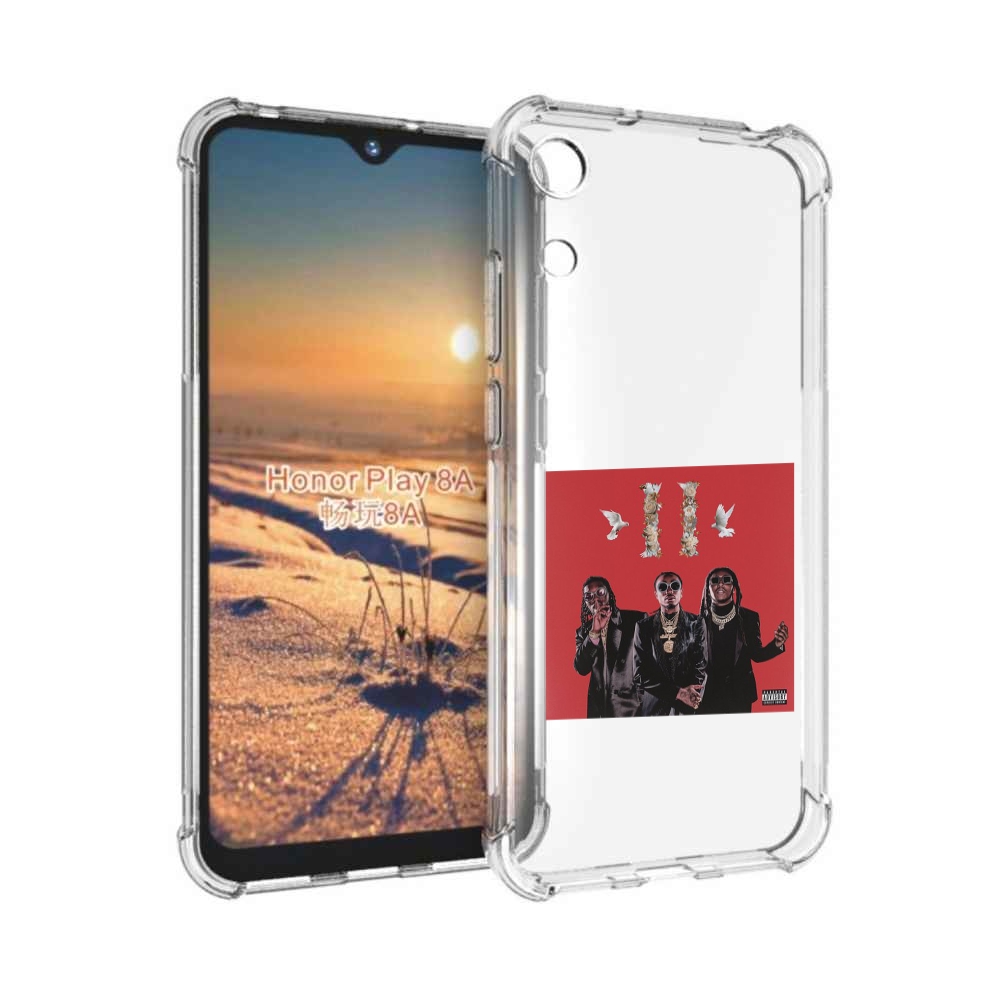 

Чехол бампер MyPads Migos - Culture II для Honor 8A, Прозрачный, Tocco