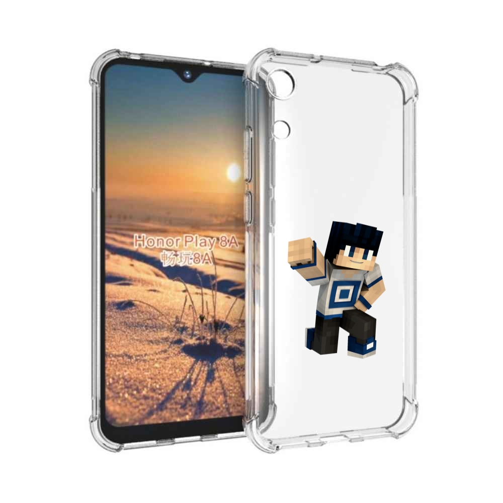 

Чехол бампер MyPads Minecraft-1 для Honor 8A, Прозрачный, Tocco