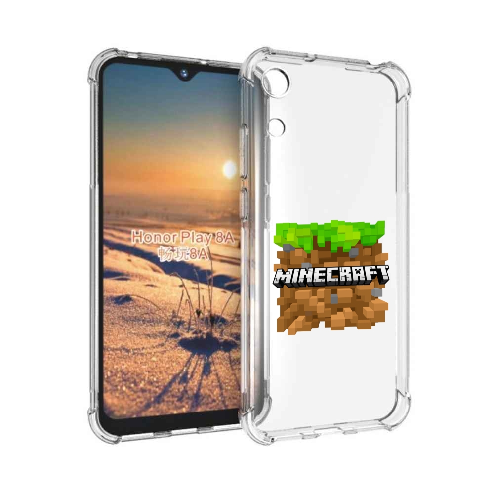 

Чехол бампер MyPads Minecraft-2 для Honor 8A, Прозрачный, Tocco