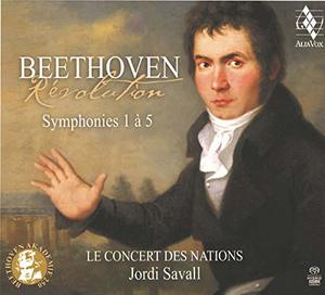 

Le Concert des Nations - Revolution - Beethoven: Symphonies Nos. 1-5, 3 CD