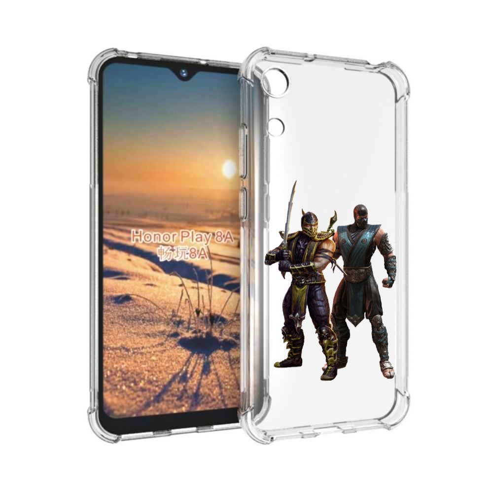 

Чехол бампер MyPads Mortal-Kombat-1 для Honor 8A, Прозрачный, Tocco