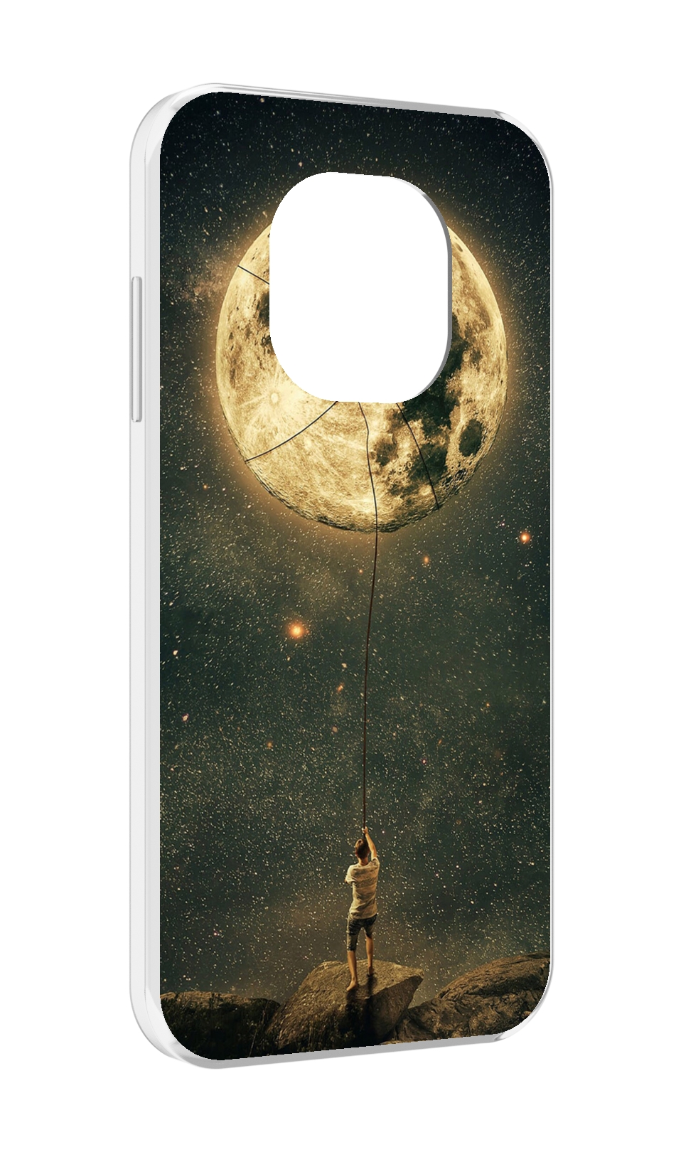 

Чехол MyPads Луна-светит для Blackview BL8800 / BL8800 Pro, Прозрачный, Tocco