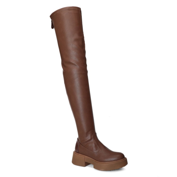 

Ботфорты женские Giovanni Fabiani Trend W23130 коричневые 39 EU, Коричневый, W23130