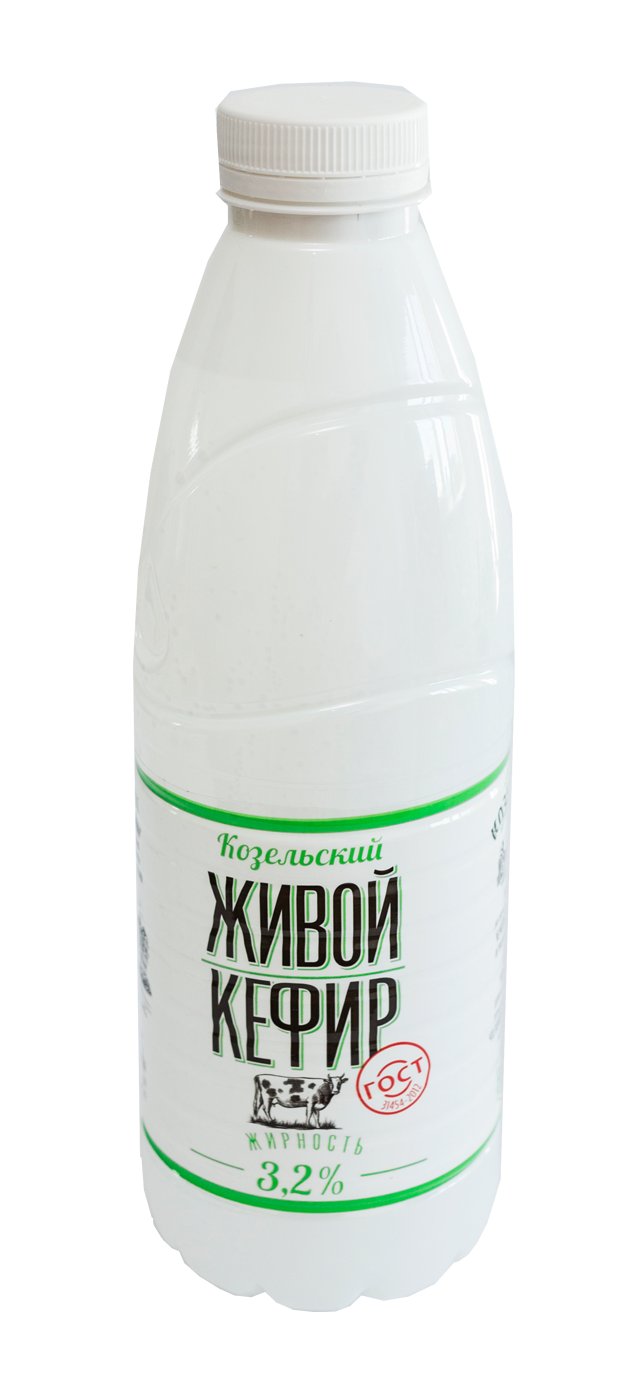 

Кефир Козельское молоко 3,2% БЗМЖ 1 л
