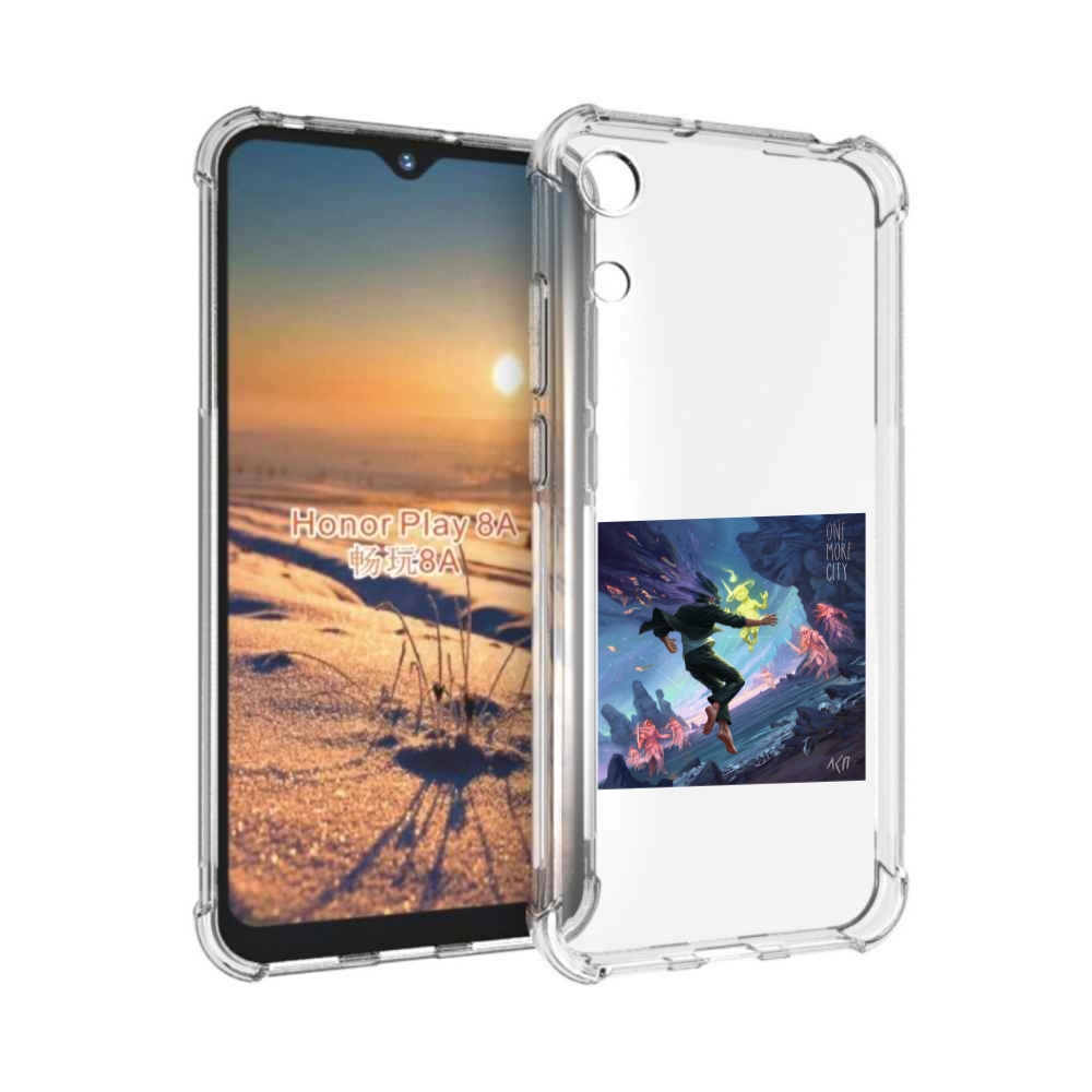 

Чехол бампер MyPads One More City ЛСП для Honor 8A, Прозрачный, Tocco