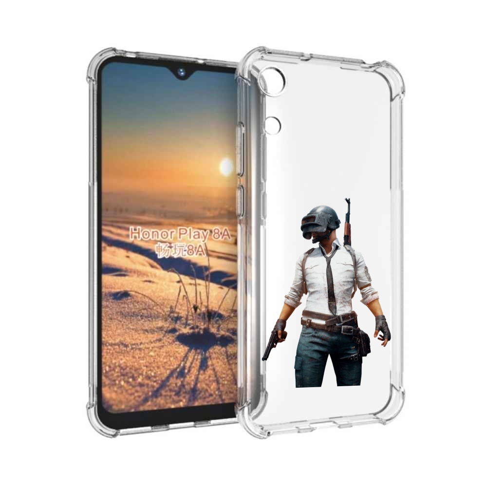 

Чехол бампер MyPads PUBG-2 для Honor 8A, Прозрачный, Tocco