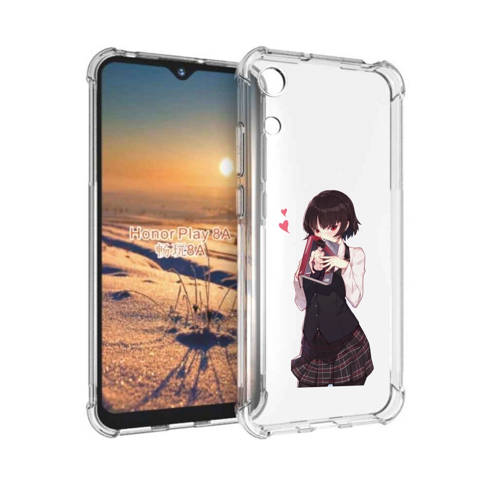 

Чехол бампер MyPads Persona 5 - Makoto Niijima для Honor 8A, Прозрачный, Tocco
