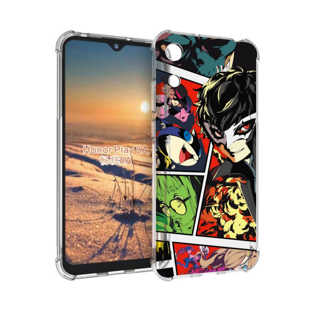 

Чехол бампер MyPads Persona 5 art для Honor 8A, Прозрачный, Tocco