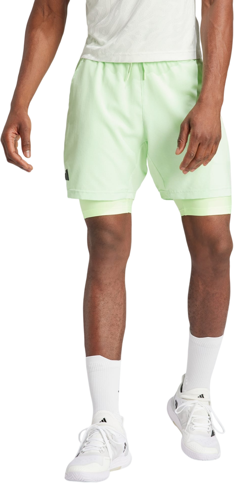 

Спортивные шорты мужские adidas SH & TIGHT SET зеленые XL, Зеленый, SH & TIGHT SET