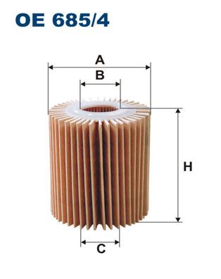 

Фильтр Масляный Filtron Oe6854