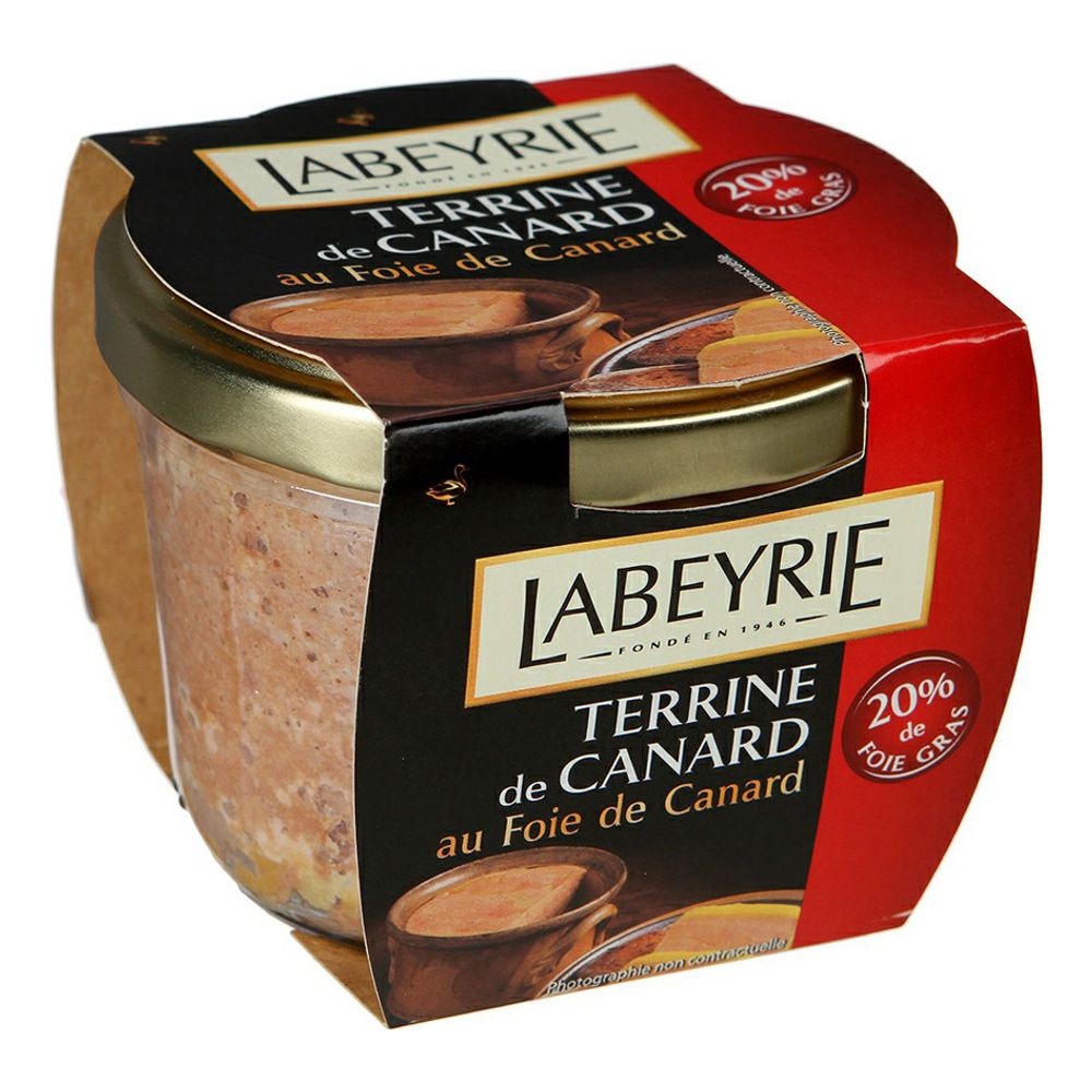 

Фуа-гра Labeyrie, Terrine de Canard, glass