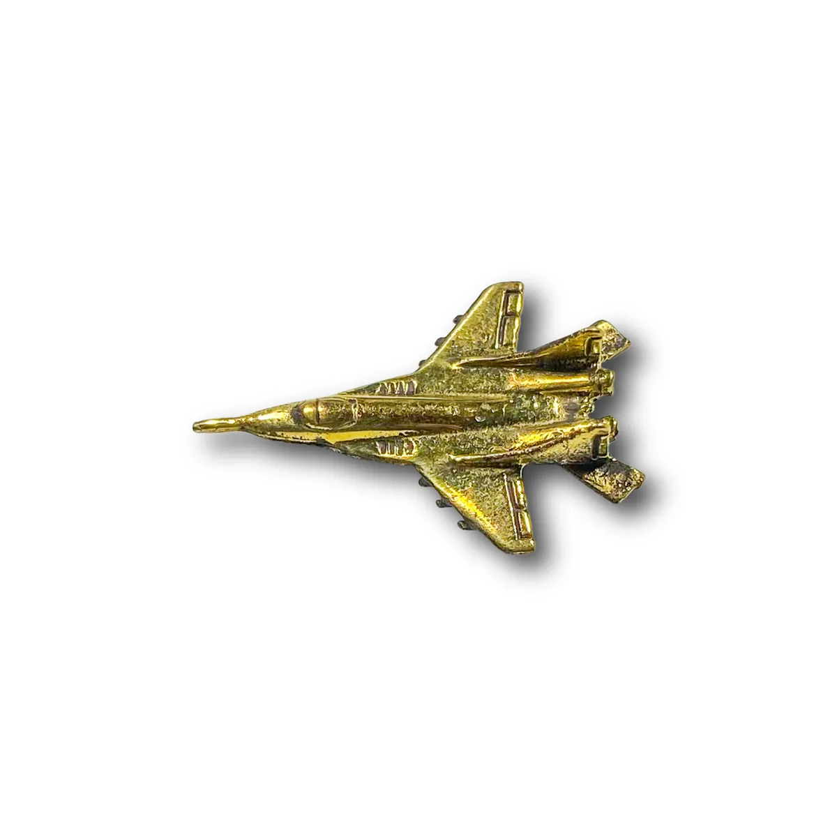 

Знак Фрачный Самолет МИГ-29 (Золотистый / Пуссета)