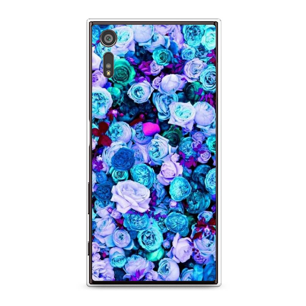 

Чехол для Sony Xperia XZ "Цветочный ковер", Фиолетовый, 51450-2