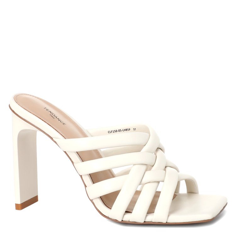 

Шлепанцы женские Tendance CLF150-05 белые 39 EU, CLF150-05