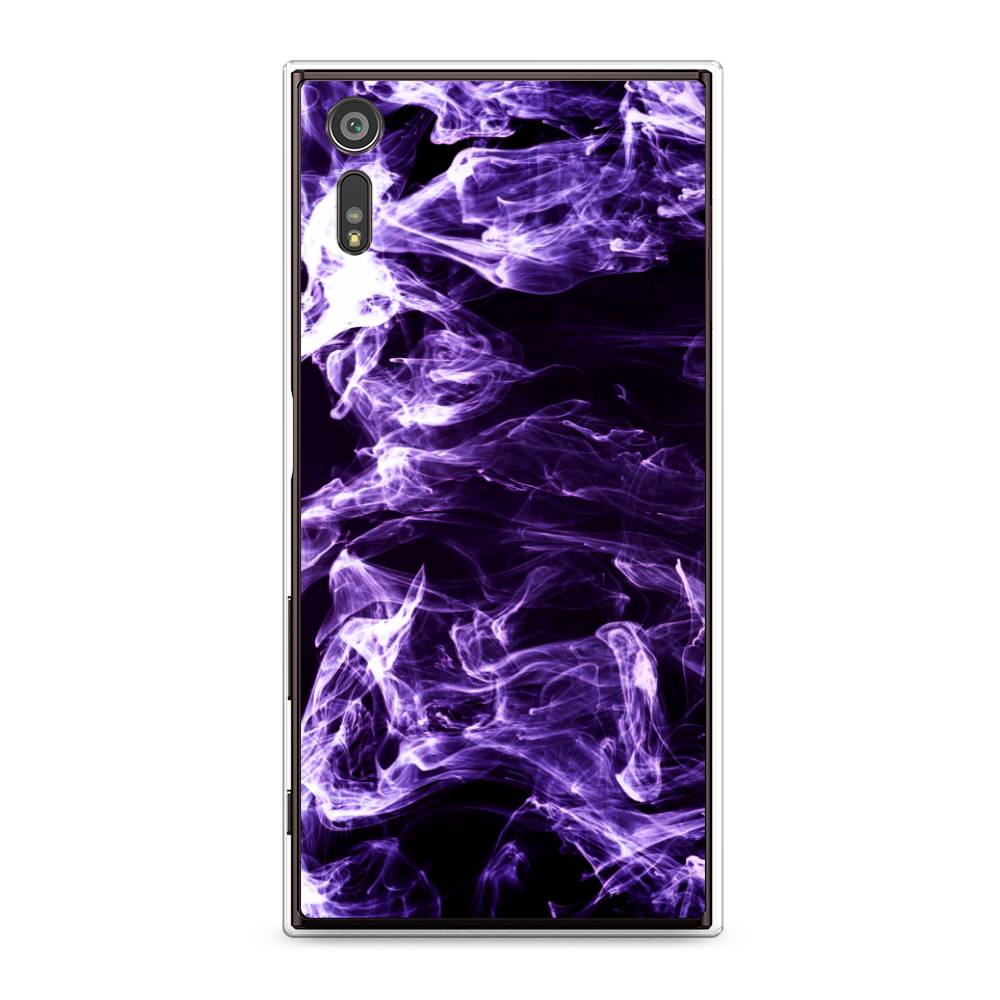 

Чехол для Sony Xperia XZ "Фиолетовый дым", Фиолетовый;белый;черный, 51450-3