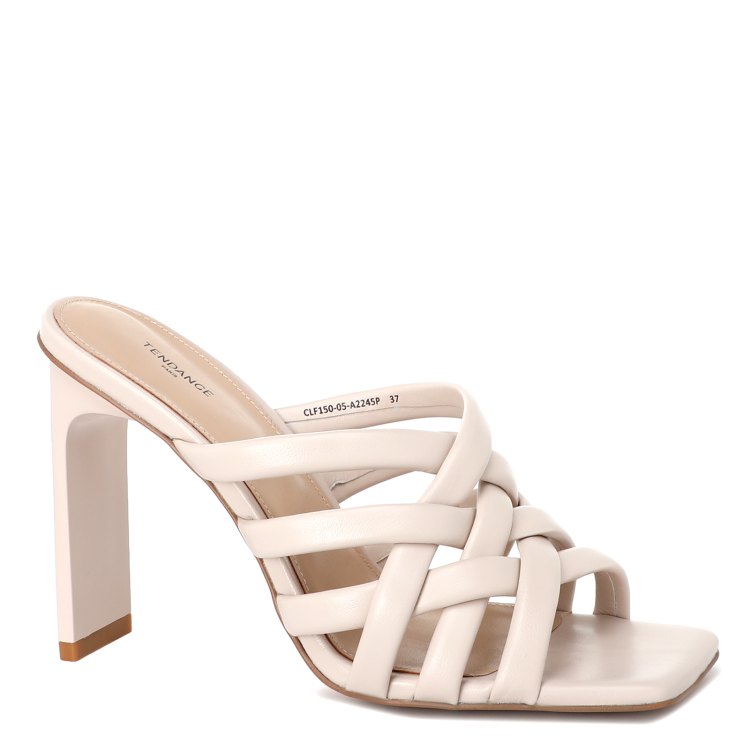 

Шлепанцы женские Tendance CLF150-05 белые 39 EU, Белый, CLF150-05