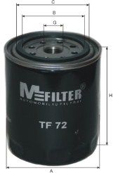 фото Масляный фильтр mfilter tf72