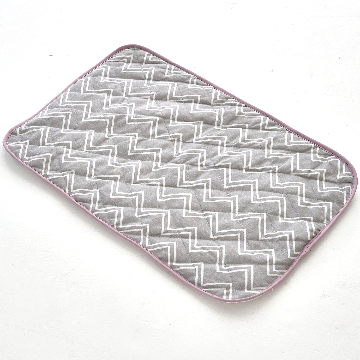 Пеленка для домашних животных Muzzle многоразовая, серый, абсорбирующая ткань, 60х40 см