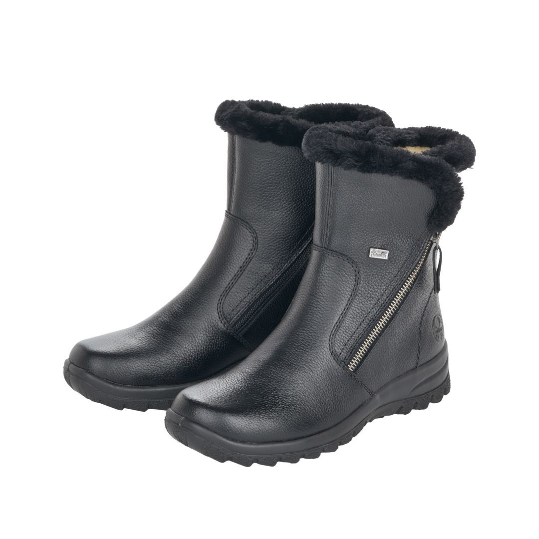 

Полусапоги женские Rieker Z7181/00 черные 39 RU, Черный, Z7181/00
