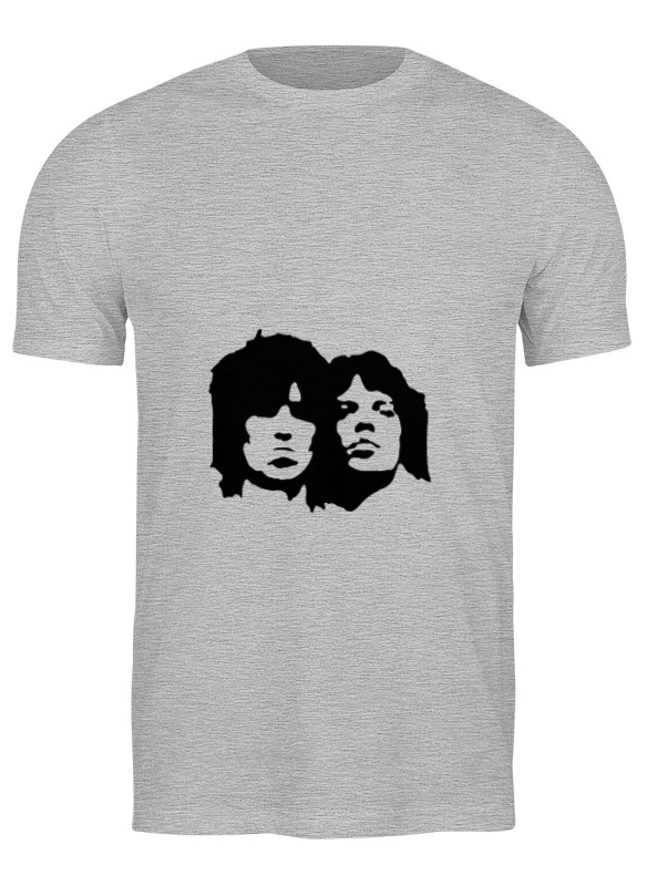 

Футболка мужская Printio The rolling stones серая XL, Серый, The rolling stones