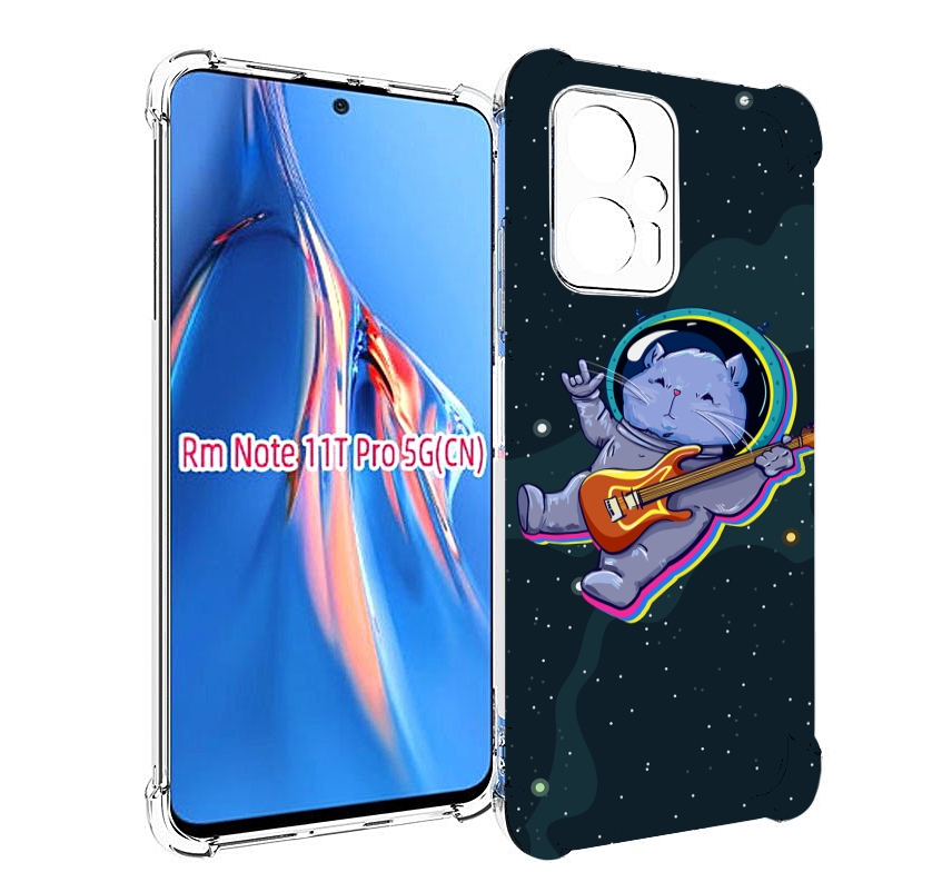 

Чехол MyPads крутой-хомяк-в-космосе для Xiaomi Redmi Note 11T Pro / 11T Pro Plus / Poco..., Прозрачный, Tocco