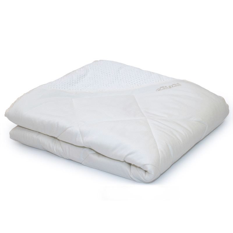 Одеяло детское Belpol Сказка, с уголком и вышивкой, 110x140 см, всесезонное, экрю, 2465353