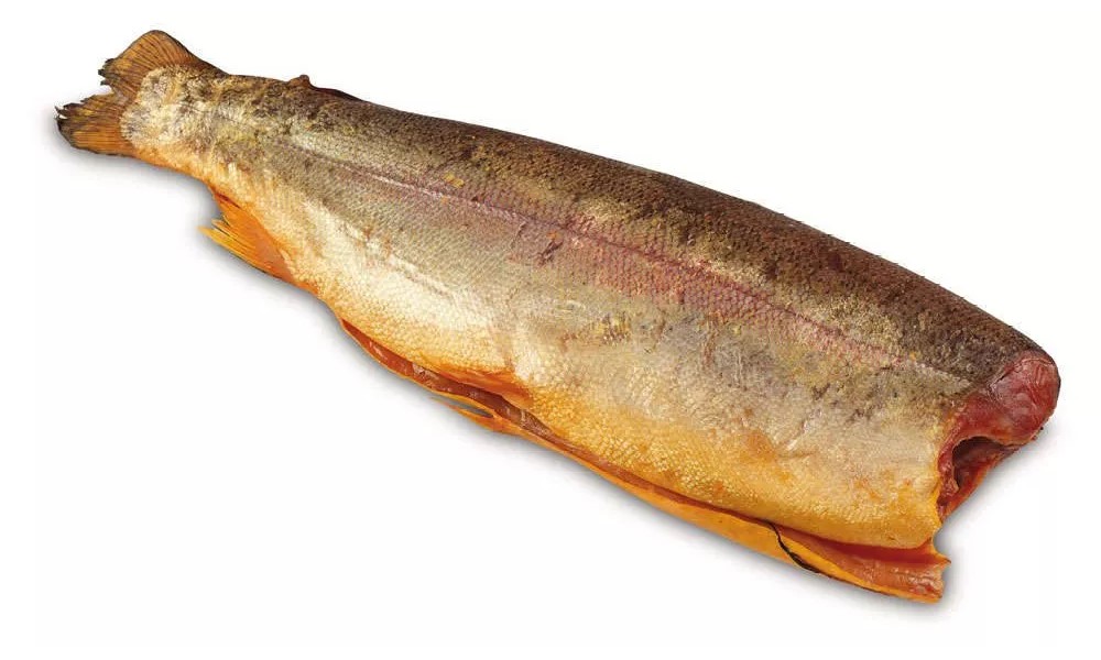 

Форель Продсервис холодного копчения тушка без головы +-1,1 кг