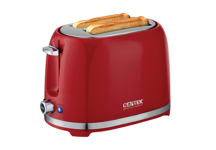 Тостер Centek CT-1432 R тостер centek ст 1432 red 850вт