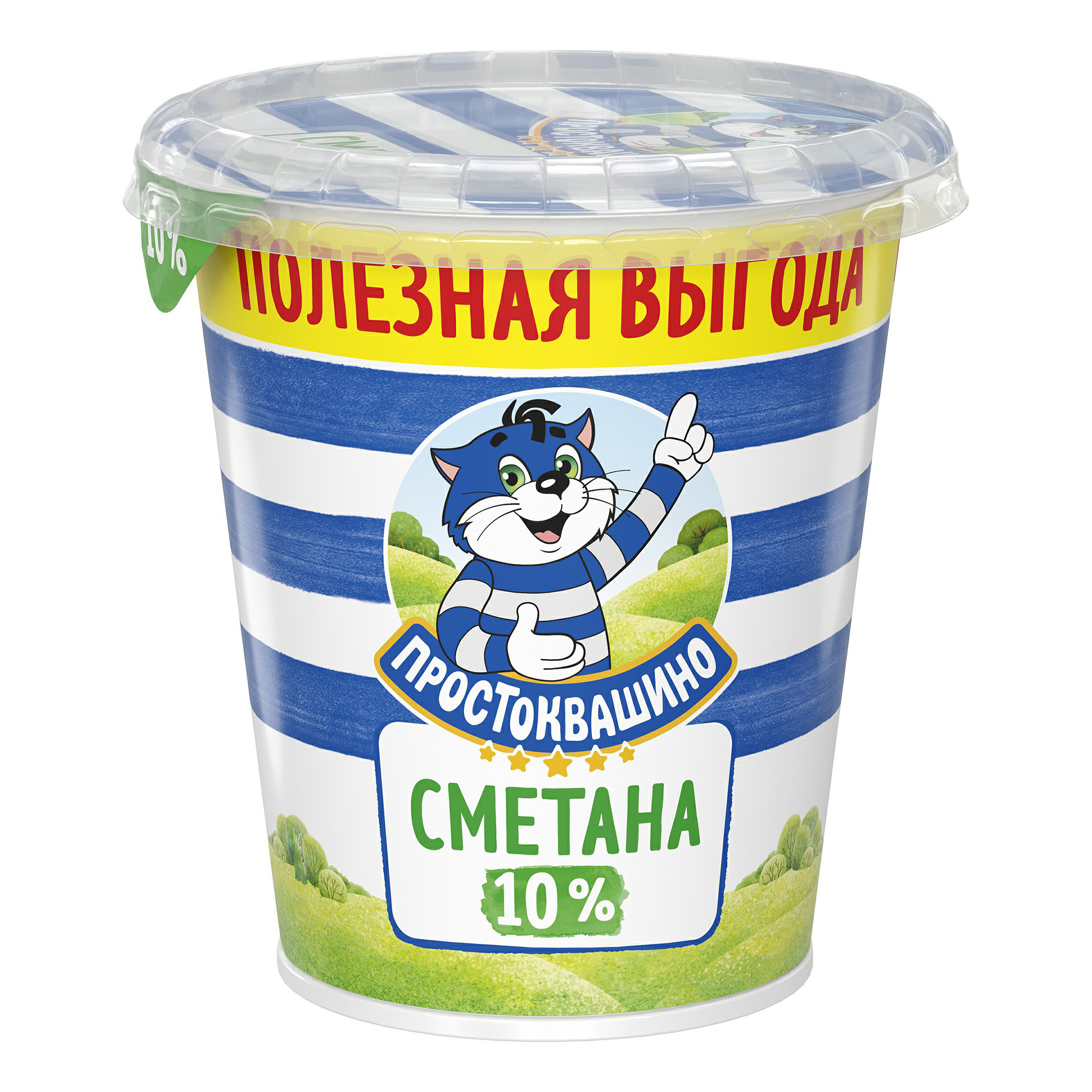 

Сметана Простоквашино 10% БЗМЖ 300 г