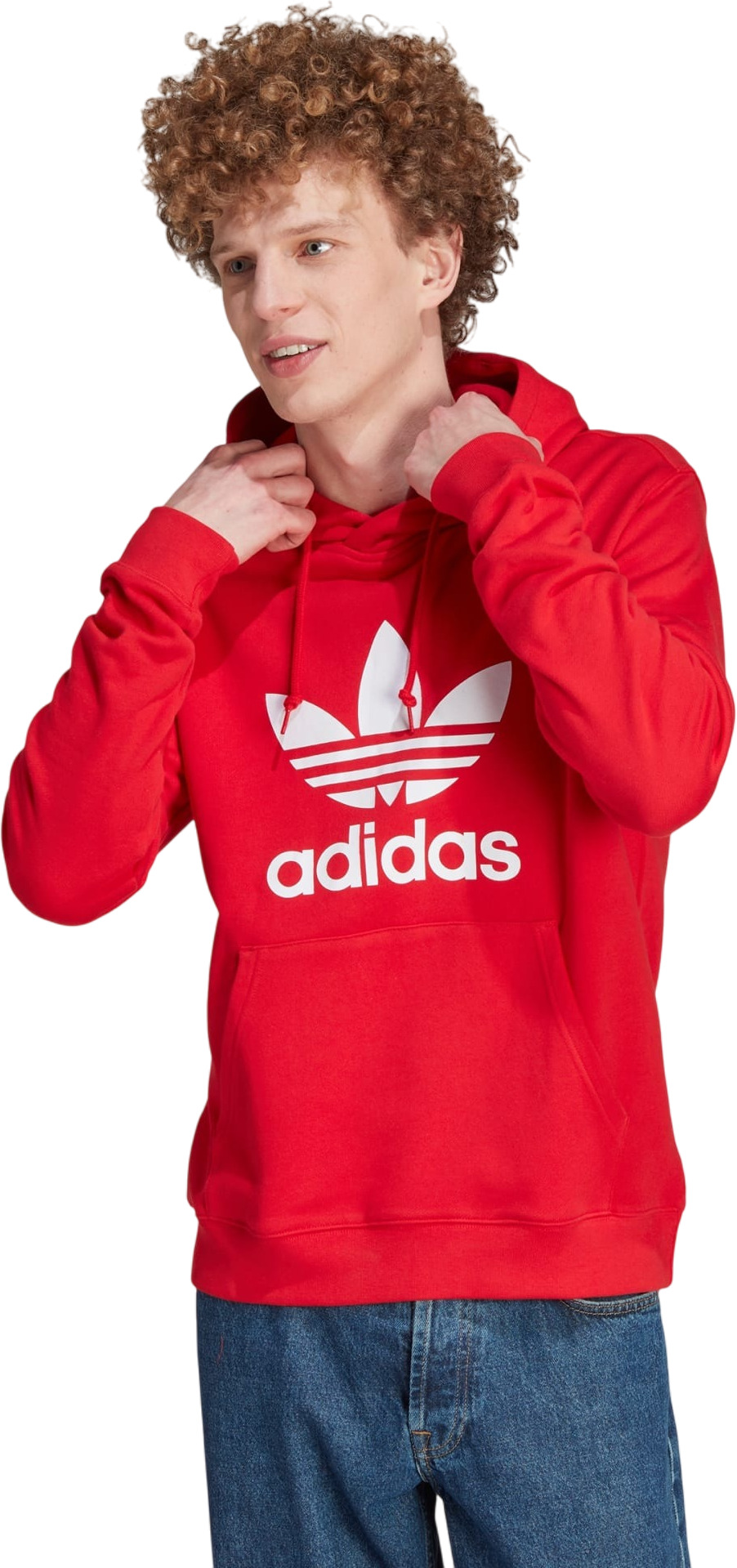 

Худи мужское adidas TREFOIL HOODY красное S, Красный, TREFOIL HOODY