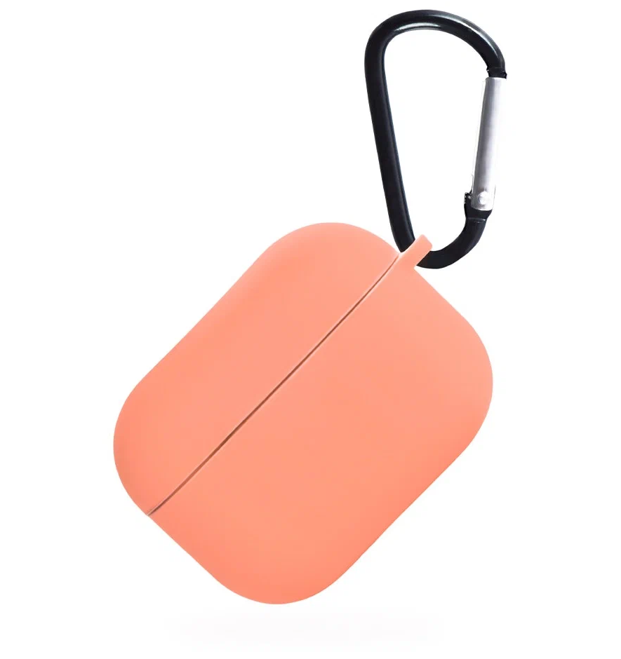 Чехол Shiba Inu iNeez Series для Airpods 3 с карабином коралловый