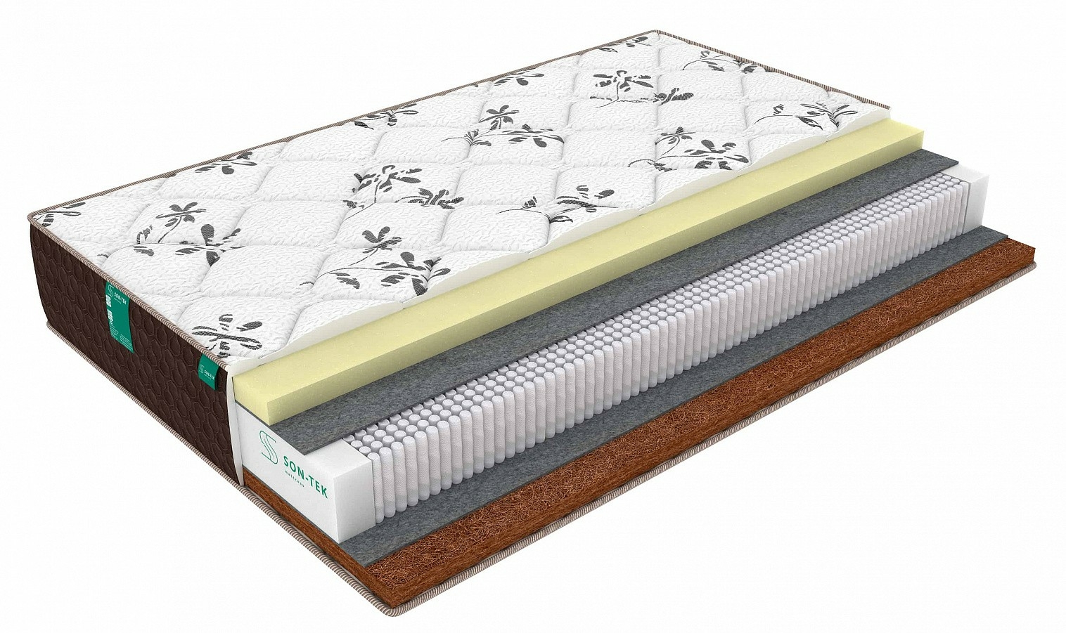 

Матрас Sleeptek Lux Memo Cocos 105x200, Lux Memo Cocos