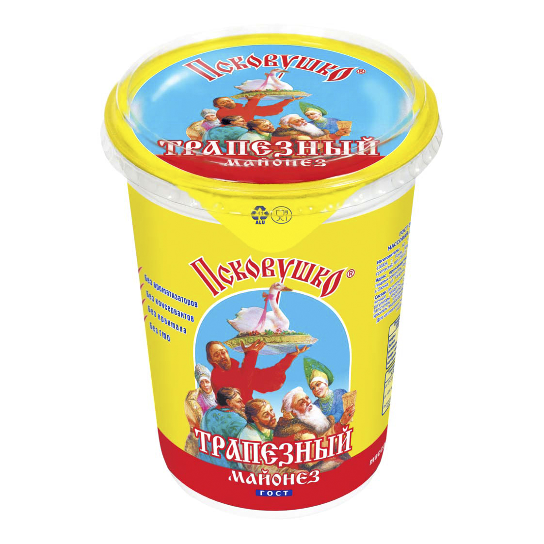 

Майонез Псковушко Трапезный 50% 450 г