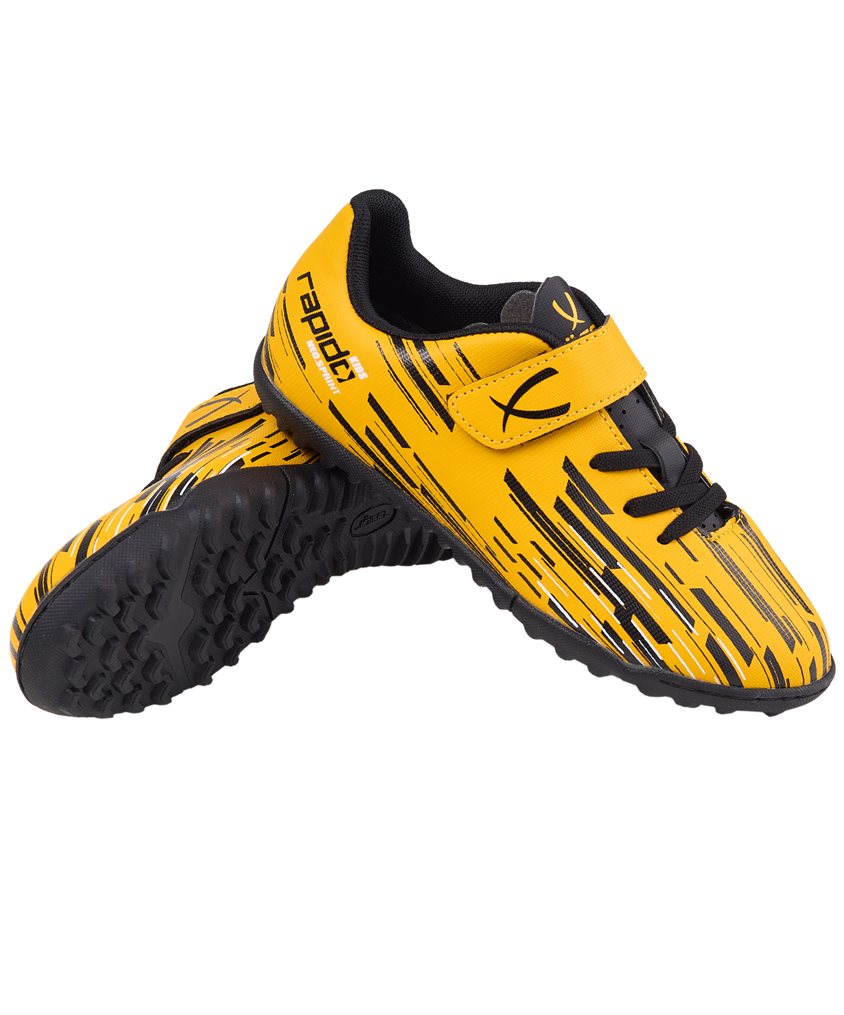 Бутсы многошиповые Jogel Rapido Tf Yellow/black, детский (29)