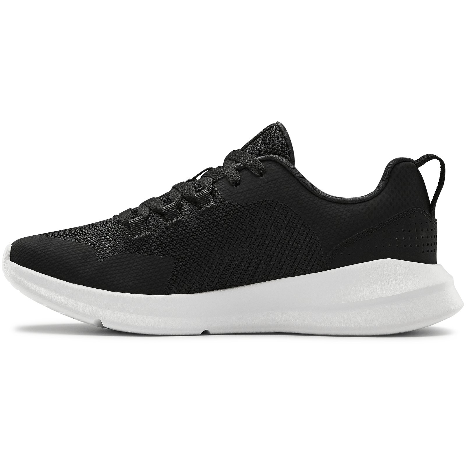 фото Кроссовки женские under armour w essential черные 9.5 us