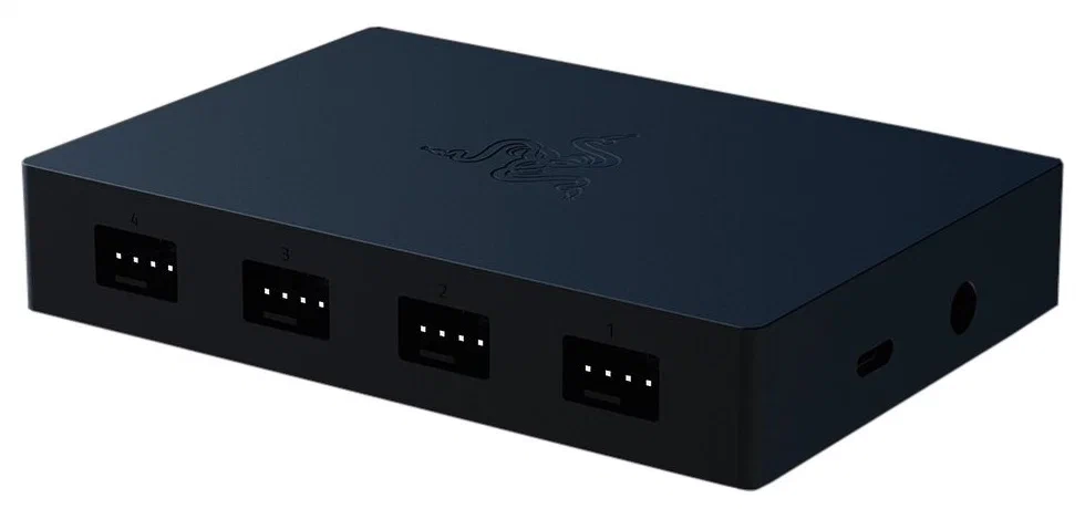 

Контроллер Razer PWM Gaming PC Fan Controller - FRML/ Razer PWM Gaming PC Fan Controller -, Черный