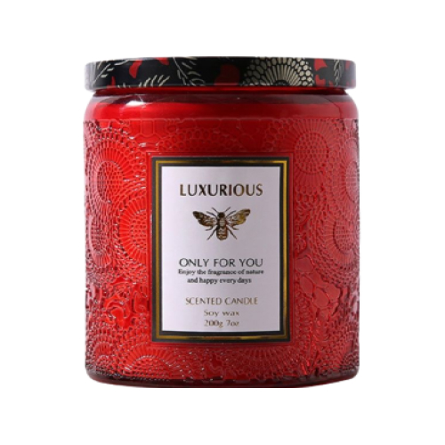 

Свеча ароматическая Hosta Home декоративная в стакане, svechikryshki