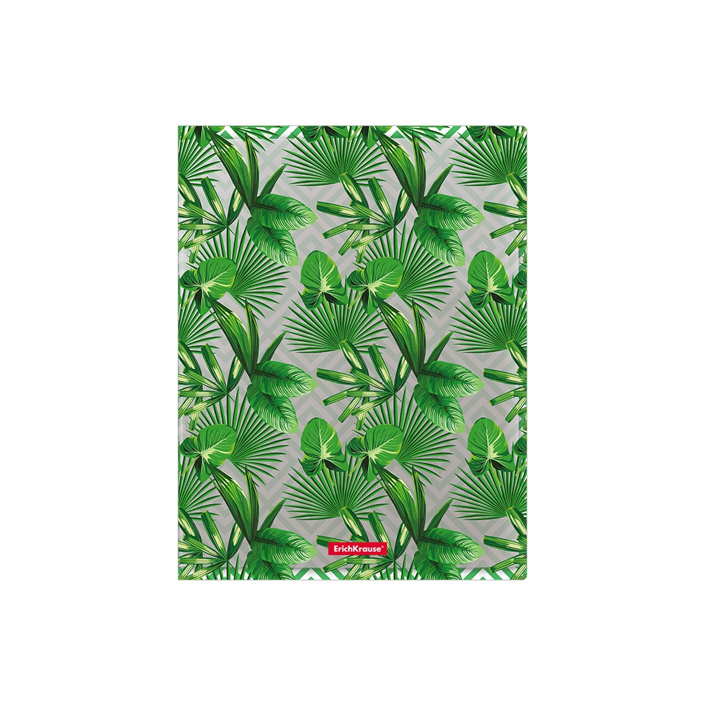 

Папка файловая пластиковая ErichKrause Tropical Leaves, c 30 карманами, A4 (в пакете по 4