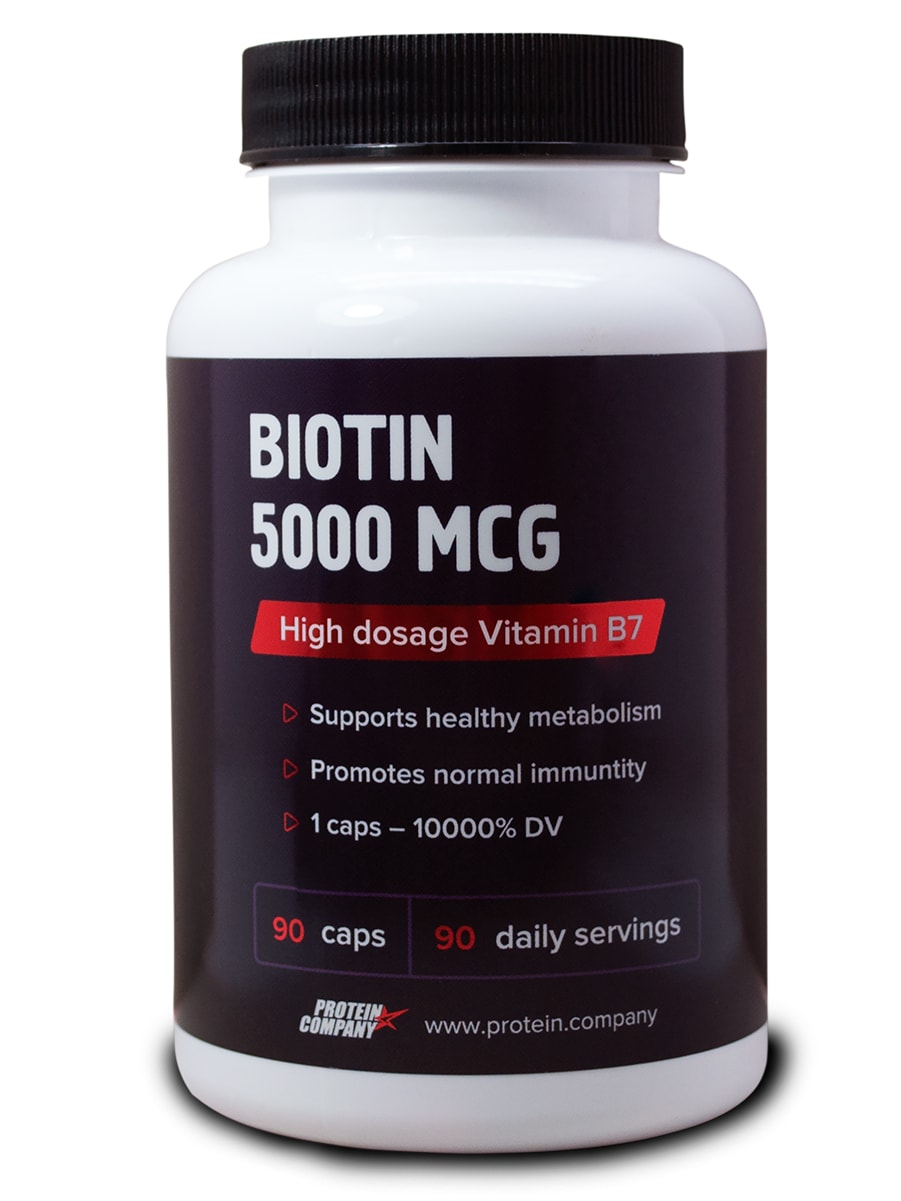 Биотин Protein.Сompany 5000 mcg 90 капсул