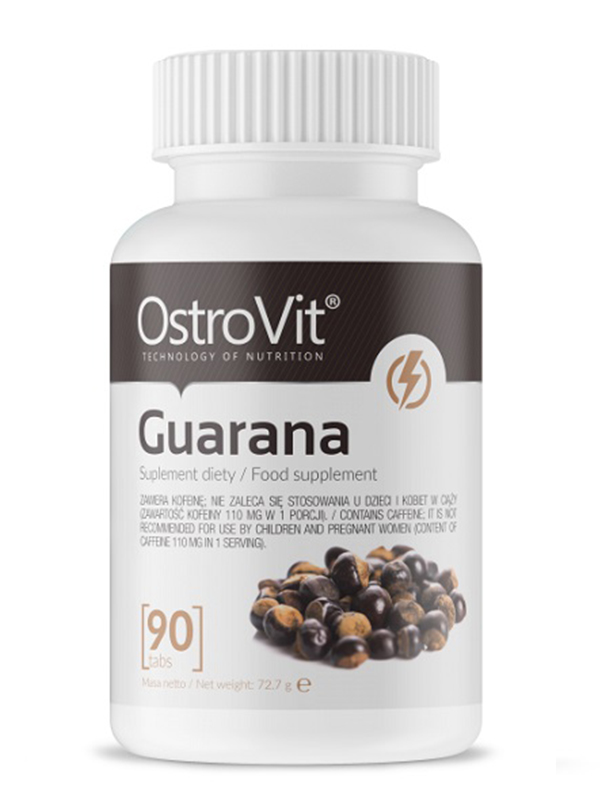 Энергетик OstroVit Guarana, 90 таблеток, гуарана