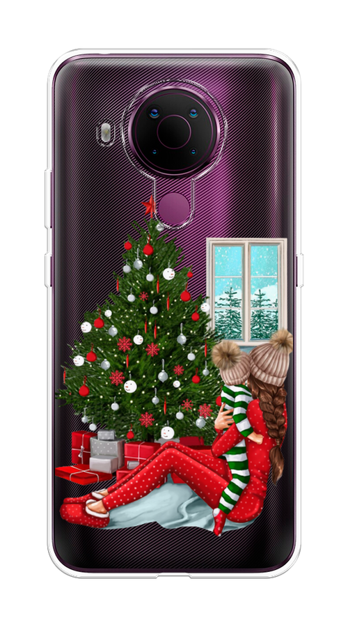 

Чехол на Nokia 5.4 "Новый год с мамой", Красный;зеленый;голубой, 123650-6